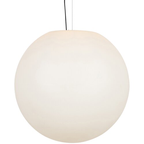 QAZQA Moderna zunanja viseča svetilka bela 77 cm IP65 - Nura Cene