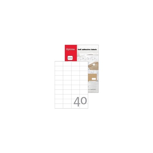 Optima Naljepnice 657, 48,5 X 25,4 mm Cijene