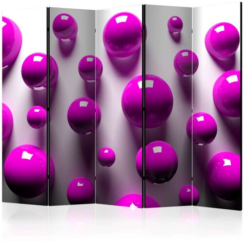  Paravan u 5 dijelova - Purple Balls II [Room Dividers] 225x172 Cijene