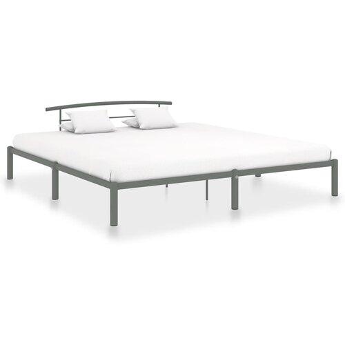 Furnova Posteljni okvir siv kovinski 180x200 cm, (21931674) Slike