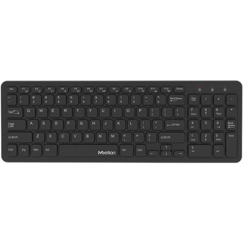 MeeTion WK410 bežična tastatura, slim, crna Slike