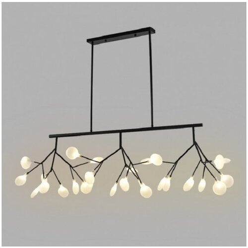 Luna 121 visilica 27*G4(220V) crna transparentno staklo Cene