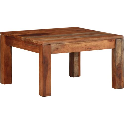  Stol za kavu 60x60x35 cm puno drvo bagrem Cijene