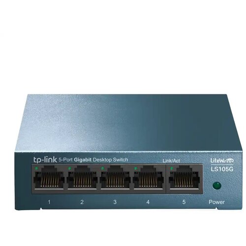 Tp-link switch LS105G litewave gigabit 5xRJ-45/10/100/1000Mbps/metalno kućište Slike