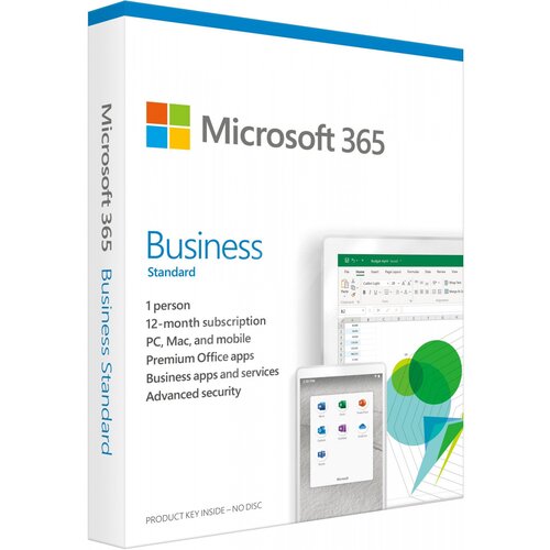 Microsoft 365 Business Standard - slovenski - 1 letna naročnina Cene