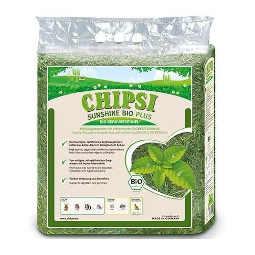 Chipsi Sunshine Bio sijeno s mentom 600 g Cene
