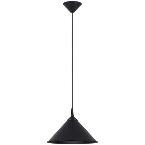 Sollux Lighting SL.1326 - visilica na sajli zuma 1xE27/15W/230V prečnik 30 cm crn Slike