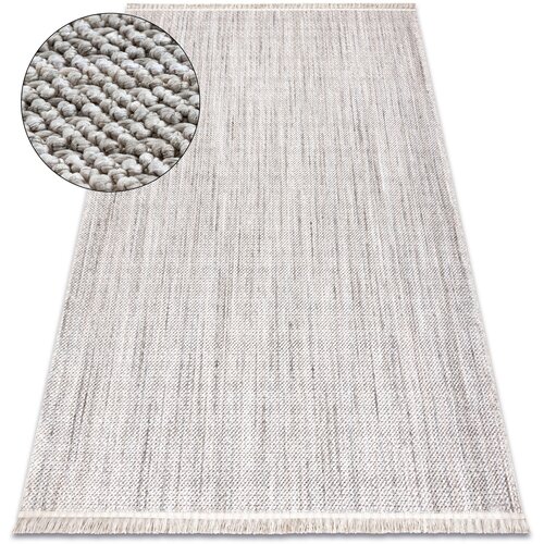 RugsX Preproge Preproga NANO FH93A Melange, petlja, ravno tkana 140x190 cm Siva Cene