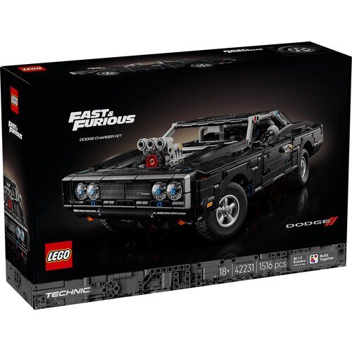 Lego 42231 Fast and Furious Avtomobil Dodge Charger R/T Slike