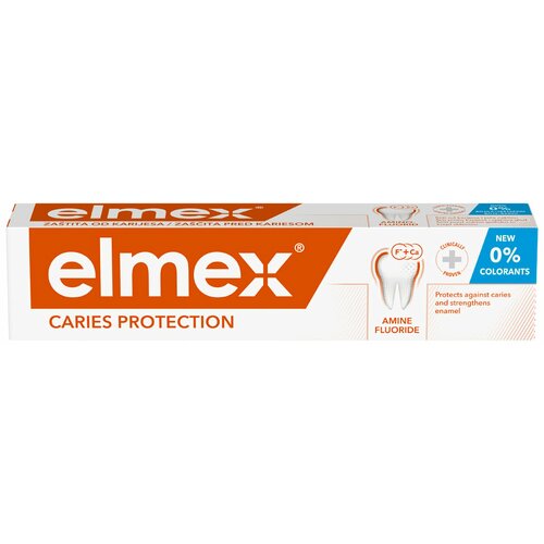 Elmex zaštita od karijesa pasta za zube, 75 ml Slike