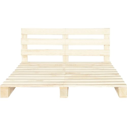  Okvir za krevet od paleta od masivne borovine 200 x 200 cm Slike