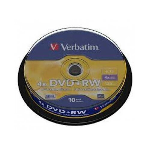 Verbatim DVD+RW 4.7GB 4X 43488 disk Slike