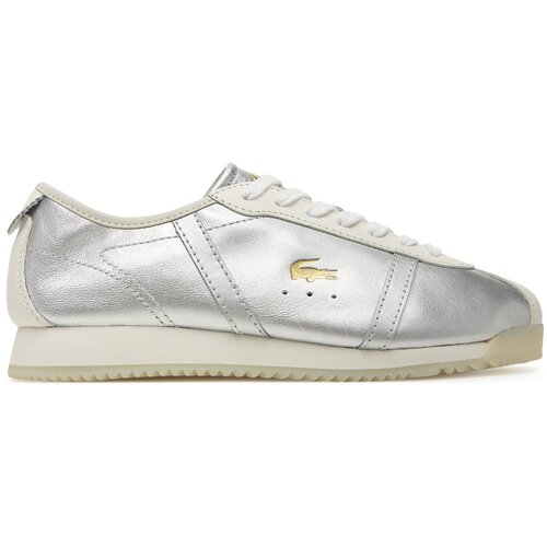 Lacoste CLUB-LOW Srebrna Slike