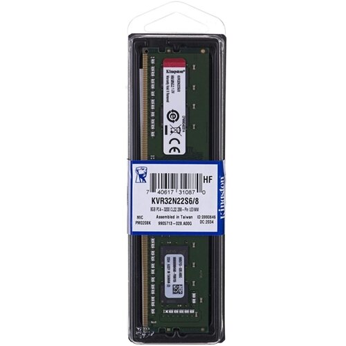 Kingston DDR4 8GB 3200MHz KVR32N22S6/8 ram memorija Cene