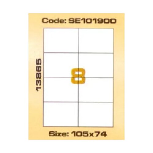Utility Etikete 105 x 74 mm Slike