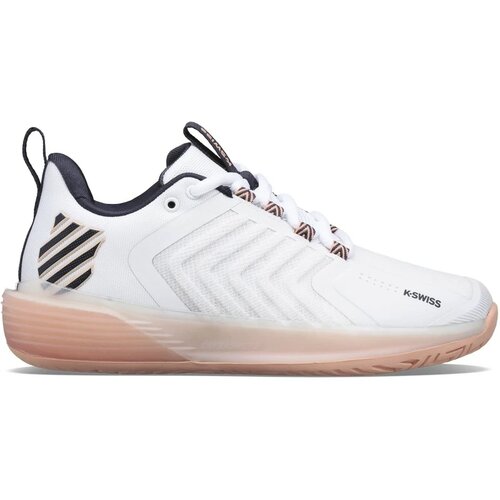 K-Swiss Women's Ultrashot 3 White/Peach EUR 40 Tennis Shoes Slike