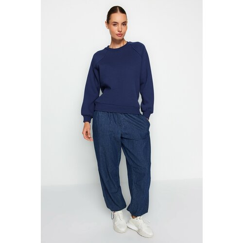 Trendyol Sweatshirt - Dark blue - Regular fit Slike