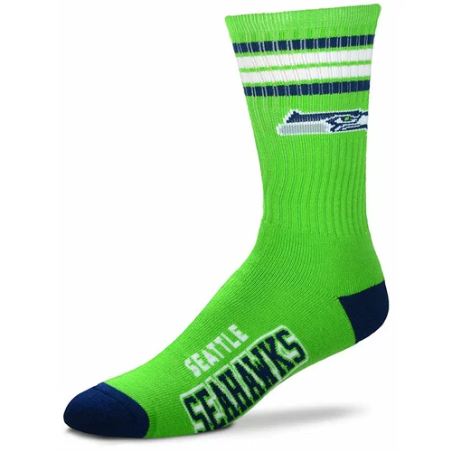For Bare Feet Seattle Seahawks Graphic 4-Stripe Deuce nogavice