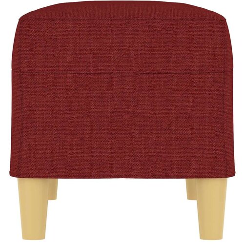  Klupa Crvena boja vina 70 x 35 x 41 cm od tkanine Slike