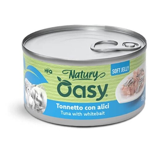 Oasy Cat Natury Adult fileji v želeju, konzerva - tuna in bela riba 150 g Cene