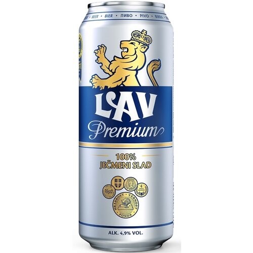 Lav premium pivo 500ml limenka Cene