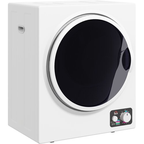 HOMCOM mini su&scaron;ilnik za perilo plastika 49D x 40,5&Scaron; x 60V cm belo, (5000242263) Cene