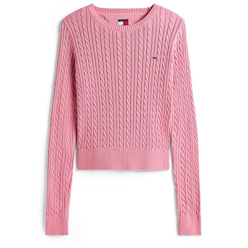 Tommy Jeans Pulover 'ESSENTIAL' svetlo roza Cene