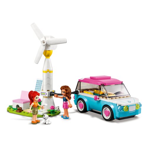 Lego Friends 41443 Oliviin električni automobil Slike