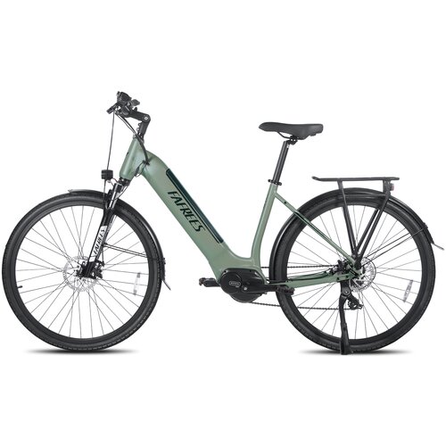Fafrees Električno kolo za vožnjo po mestu FM9, motor BAFANG s srednjim pogonom 250 W, senzor navora, zelena, (5000009025) Slike