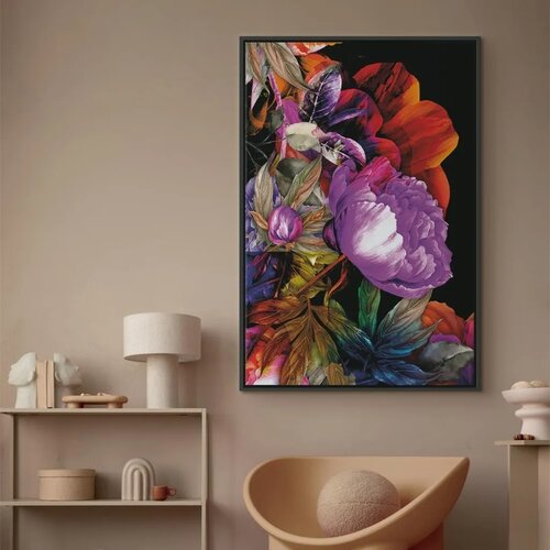  Slika - Nature in Summer Hues (1-part) - Flower Garden of Inspiration 80x120 Slike