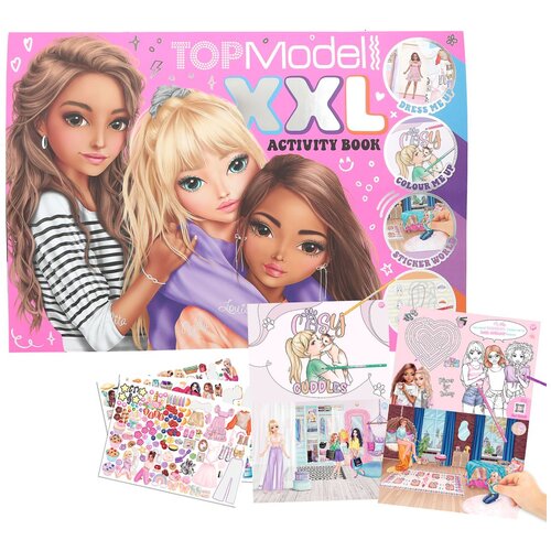 Top Model XXL-Activity Book, pobarvanka 13731 Slike