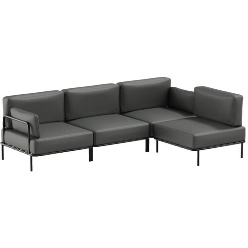 Sit Sit Tamno sivi vrtni modularni kauč 234 cm Salve &amp;ndash; Slike