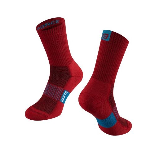 Force čarape north, crveno-plava l-xl / 42-47 ( 9011941 ) Cene
