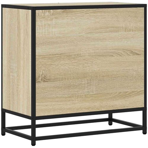 VidaXL Noćni ormarić Sonoma hrast 60x31x60cm Konstruirano drvo i metal Slike