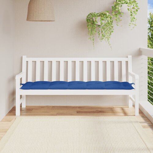  The Living Store Blazina za vrtno klop modra 180x50x7 cm oxford tkanina - Blazina Za Vrtno Klop, (21445368) Cene