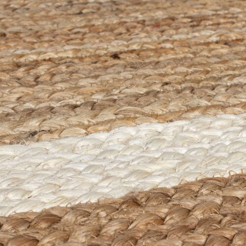Flair Rugs Ročno tkana preproga iz jute v naravni barvi/slonoko&amp;scaron;čena 200x290 cm Grace White &amp;ndash; Slike