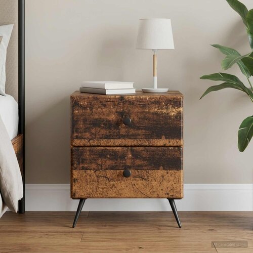  Noćni ormar Staro drvo 43 x 34,5 x 47,5 cm Konstruirano drvo Cijene