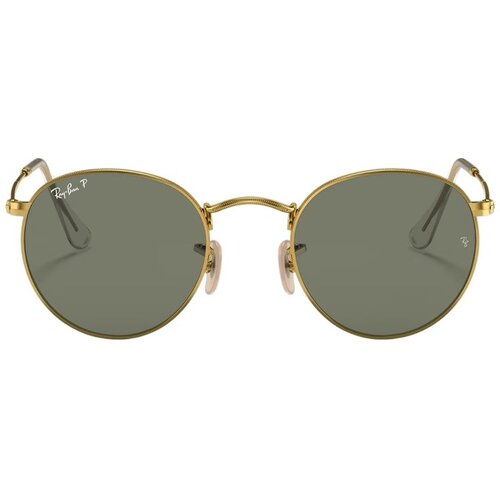 Ray-ban Mu&amp;scaron;ke sunčane naočale Ray Ban RB 3447 SN Round Metal S Gold (zlatne) Slike
