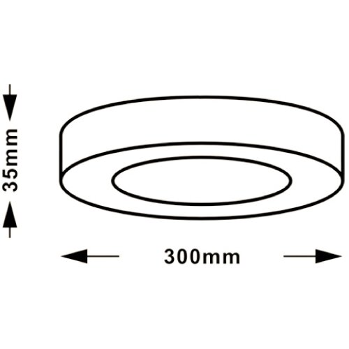 Bb Link led plafonjera 24W, promenljiva boja svetla KNC5-24W Slike