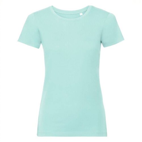 RUSSELL Light blue women's t-shirt Pure Organic Cene