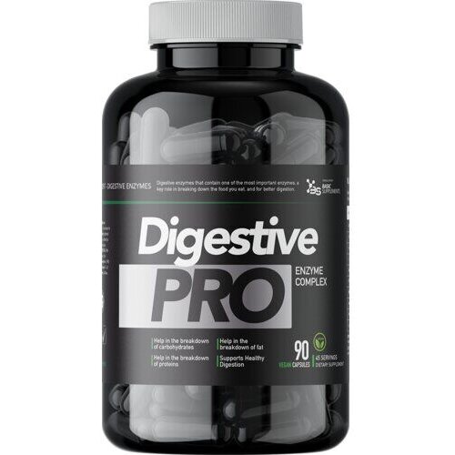 Basic Supplements Digestive Pro, 90 kapsula Slike