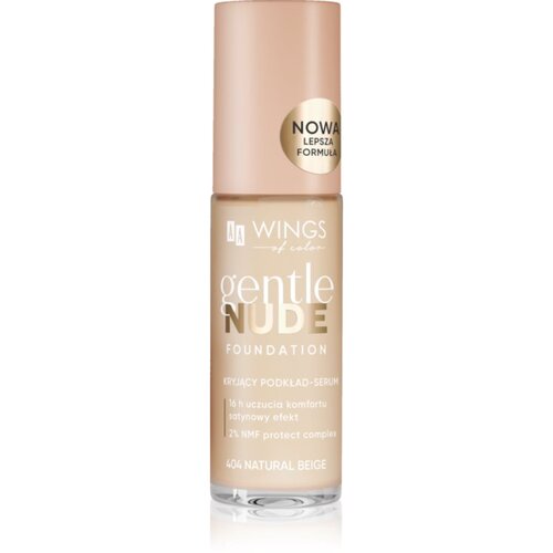 AA Wings of Color Gentle Nude Foundation tekoči puder z vlažilnim učinkom odtenek 404 Natural Beige 30 ml Cene