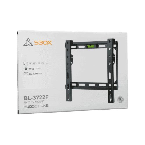 S Box SBOX Nosač za TV Budget BL-3722F (13-43&rdquo;/45kg/200&times;200) Cijene