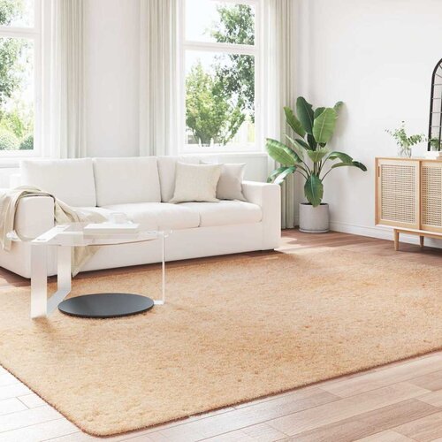  Čupavi tepih s visokim vlaknima NAVARRA bež 240x340cm poliester Slike
