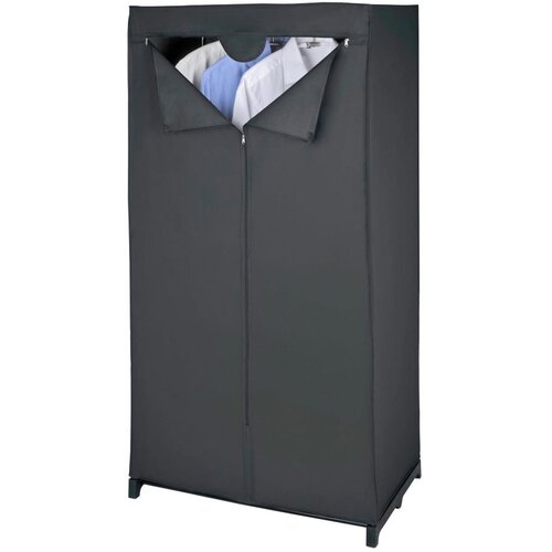 Wenko Crni tekstilni ormar 75x150 cm Deep – Cijene
