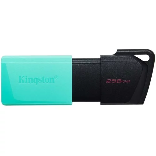 Kingston USB disk 256GB DT Exodia M, 3.2 Gen1, črno zelen, drsni priključek DTXM/256GB