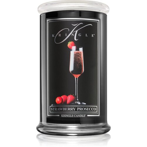 Kringle Candle Strawberry di&amp;scaron;eča sveča 623 g Slike