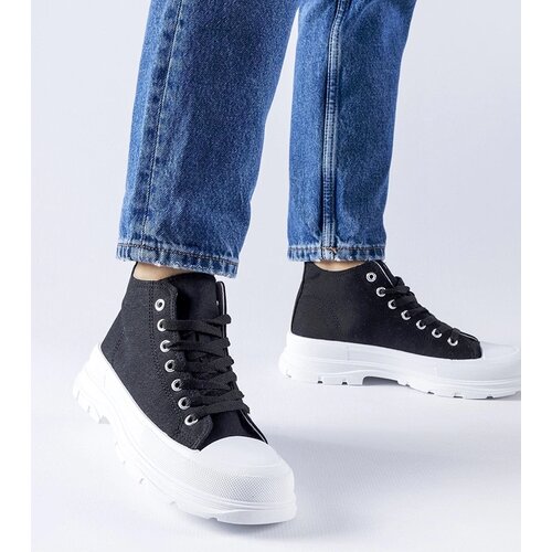 Gemre Black high-top sneakers Herndon Slike