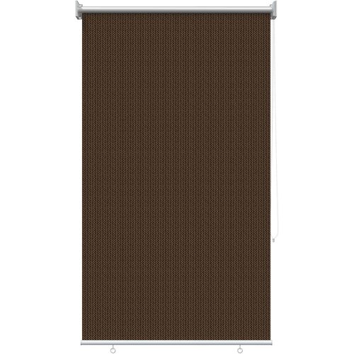  Vanjska roleta 90% blokada UV zraka Smeđa 80 x 230 cm HDPE Slike