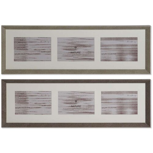 Okvir za sliku Home ESPRIT Smeđa Prirodno Kristal polistiren gradski 56 X 3 X 18 cm (2 kom.) Cijene
